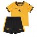 Camiseta Wolves Joao Gomes #8 Primera Equipación para niños 2024-25 manga corta (+ pantalones cortos)